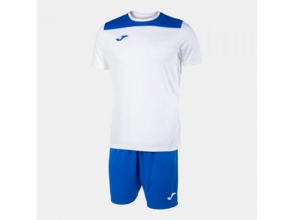 Pánská/Chlapecká fotbalová souprava JOMA PHOENIX II SET WHITE ROYAL (Velikost 2XL, Barva WHITE-ROYAL)