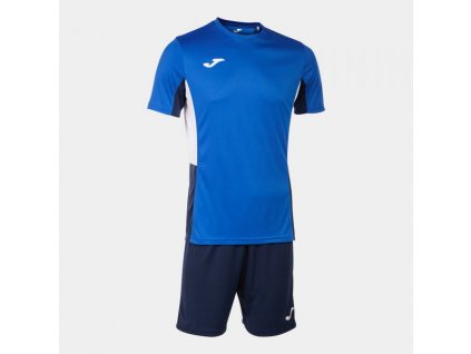 Pánská/Chlapecká fotbalová souprava JOMA DANUBIO II SET ROYAL NAVY WHITE (Velikost 3XL, Barva ROYAL)