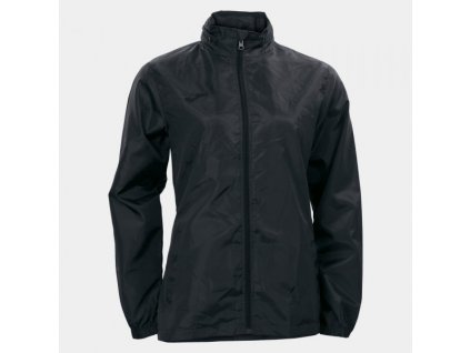 Dámská/Dívčí běžecká bunda JOMA RAINJACKET GALIA BLACK WOMAN (Velikost 152, Barva BLACK)