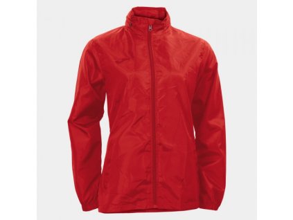 Dámská/Dívčí běžecká bunda JOMA RAINJACKET GALIA RED WOMAN (Velikost 152, Barva RED)