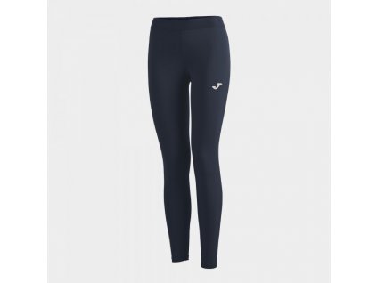 Dámské/Dívčí běžecké legíny JOMA LONG TIGHT OLIMPIA NAVY WOMAN (Velikost 152, Barva NAVY)