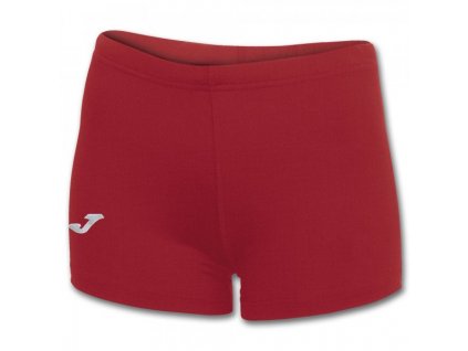 Dámské šortky JOMA LYCRA SHORT RED WOMAN (Velikost L, Barva RED)