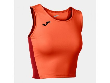 Dámský/Dívčí top JOMA R-WINNER TOP FLUOR ORANGE (Velikost L, Barva NARANJA FLUOR)