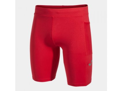 Pánské/Chlapecké běžecké šortky JOMA ELITE X SHORT TIGHTS RED (Velikost 2XL, Barva RED)