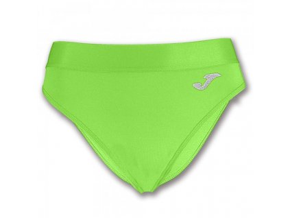Dámské/Dívčí sportovní kalhotky JOMA BRIEF OLIMPIA GREEN FLUOR WOMAN (Velikost 128-140, Barva FLUOR GREEN)