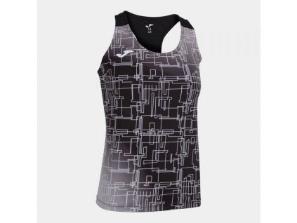 Dámské/Dívčí sportovní tílko JOMA ELITE VIII TANK TOP BLACK