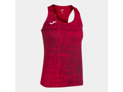 Dámské/Dívčí sportovní tílko JOMA ELITE VIII TANK TOP RED