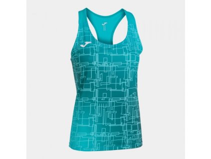 Dámské/Dívčí sportovní tílko JOMA ELITE VIII TANK TOP TURQUOISE