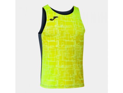 Pánské/Chlapecké tílko JOMA ELITE VIII TANK TOP NAVY FLUOR YELLOW (Velikost 2XL, Barva NAVY)
