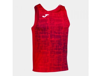 Pánské/Chlapecké tílko JOMA ELITE VIII TANK TOP RED (Velikost 2XL, Barva RED)