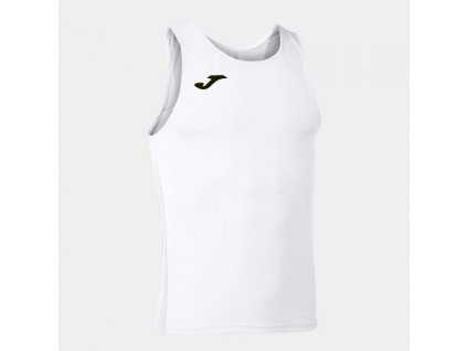 Pánské/Chlapecké sportovní tílko JOMA R-WINNER TANK TOP WHITE (Velikost 2XL, Barva WHITE)