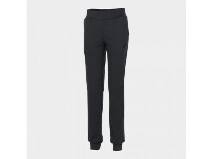 Dámské/Dívčí sportovní tepláky JOMA LONG PANT MARE BLACK WOMAN (Velikost 152, Barva BLACK)