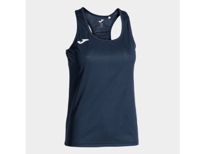 Dámské/Dívčí sportovní tílko JOMA SIENA II TANK TOP NAVY (Velikost 152, Barva NAVY)