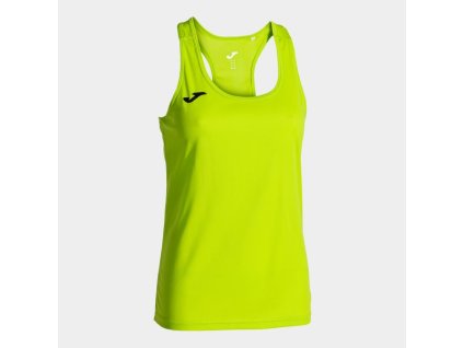 Dámské/Dívčí sportovní tílko JOMA SLEEVELESS T-SHIRT COMBI SIENA GREEN WOMEN (Velikost 152, Barva GREEN)