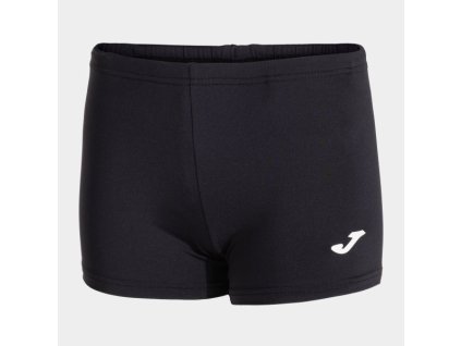 Dámské/Dívčí sportovní šortky JOMA ELASTIC SHORT WOMAN BLACK (Velikost 128-140, Barva BLACK)