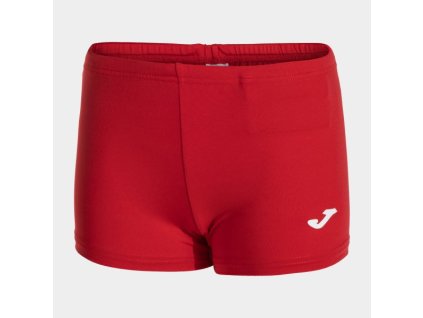 Dámské/Dívčí sportovní šortky JOMA ELASTIC SHORT WOMAN RED (Velikost 152, Barva RED)