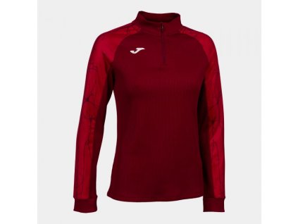 Dámská/Dívčí sportovní mikina JOMA ELITE IX SWEATSHIRT RED (Velikost S, Barva RED)