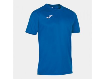 Pánské/Chlapecké sportovní tričko JOMA STRONG SHORT SLEEVE T-SHIRT ROYAL (Velikost 2XL-3XL, Barva ROYAL)