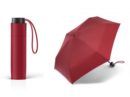 Skládací deštník Esprit Petito 57402 Tm.červený