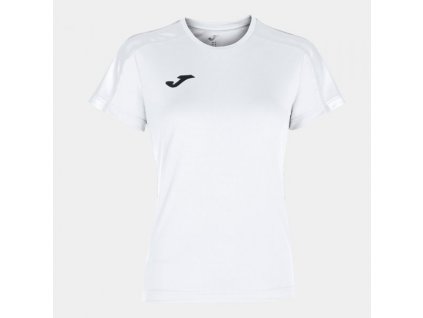 Dámské/Dívčí sportovní tričko JOMA ACADEMY T-SHIRT WHITE S/S (Velikost 152, Barva WHITE)
