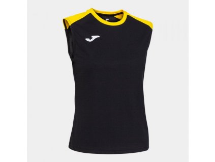 Dámské sportovní tílko JOMA ECO CHAMPIONSHIP TANK TOP BLACK YELLOW (Velikost L, Barva BLACK-YELLOW)