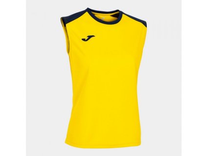 Dámské sportovní tílko JOMA ECO CHAMPIONSHIP TANK TOP YELLOW NAVY (Velikost L, Barva YELLOW-NAVY)
