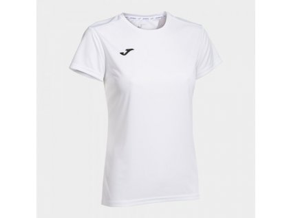 Dámské/Dívčí sportovní tričko JOMA COMBI WOMAN SHIRT WHITE S/S (Velikost 152, Barva WHITE)