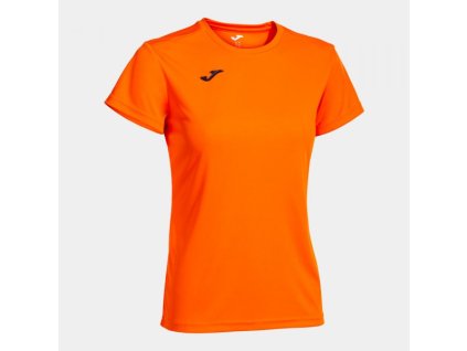 Dámské/Dívčí sportovní tričko JOMA COMBI WOMAN SHIRT ORANGE S/S (Velikost 152, Barva ORANGE)