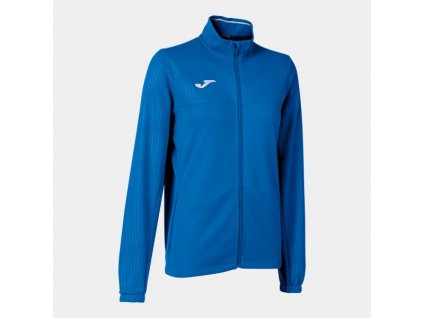 Dámská/Dívčí sportovní mikina JOMA MONTREAL FULL ZIP SWEATSHIRT ROYAL (Velikost 2XL, Barva ROYAL)