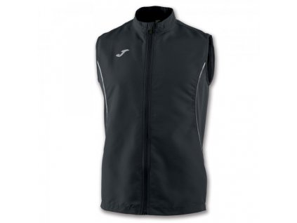 Pánská běžecká vesta JOMA VEST RECORD II BLACK SLEEVELESS