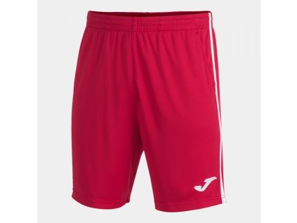 Pánské/Chlapecké sportovní šortky JOMA OPEN III BERMUDA RED WHITE (Velikost 2XL-3XL, Barva RED-WHITE)