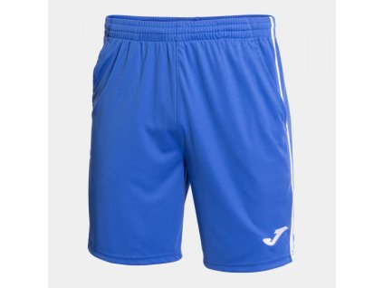 Pánské/Chlapecké sportovní šortky JOMA OPEN III BERMUDA ROYAL WHITE (Velikost 2XL-3XL, Barva ROYAL-WHITE)