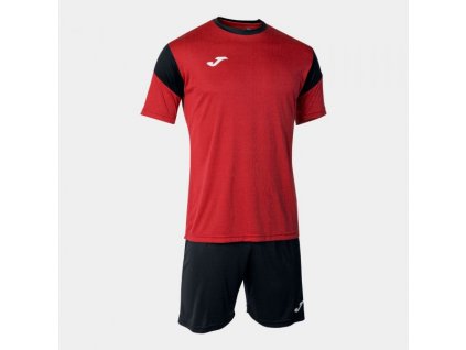 Pánská/Chlapecká sportovní souprava JOMA PHOENIX SET RED BLACK (Velikost 3XL, Barva RED-BLACK)