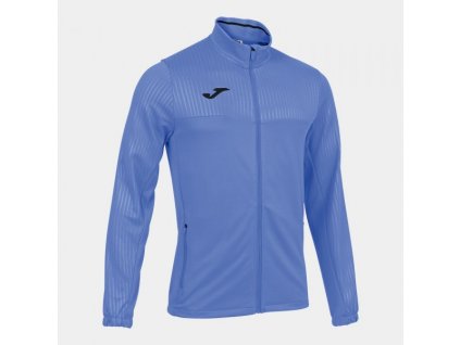 Pánská/Chlapecká tenisová mikina JOMA MONTREAL FULL ZIP SWEATSHIRT BLUE (Velikost 2XL, Barva ROYAL)