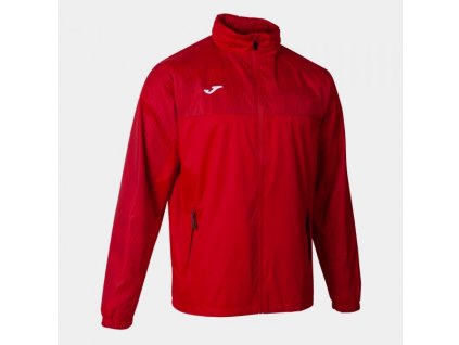 Pánská/Chlapecká sportovní bunda JOMA MONTREAL RAINCOAT RED (Velikost 2XL, Barva RED)