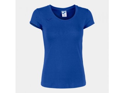 Dámské tričko JOMA VERONA T-SHIRT ROYAL S/S (Velikost S, Barva ROYAL)