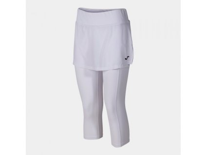 Dámská sukně s kalhoty JOMA COMBI TORNEO SKIRT WHITE (Velikost L, Barva WHITE)