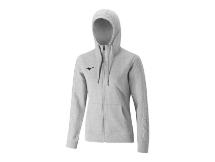 Pánská mikina Mizuno Terry FZ / White (Velikost XXS)