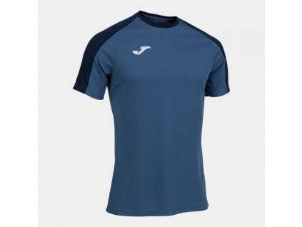 Pánské/Chlapecké fotbalové tričko JOMA ECO CHAMPIONSHIP SHORT SLEEVE T-SHIRT BLUE NAVY (Velikost XL, Barva ROYAL-NAVY)