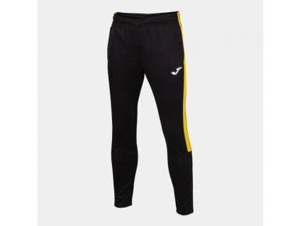 Pánské/Chlapecké sportovní kalhoty JOMA ECO CHAMPIONSHIP LONG PANTS BLACK YELLOW