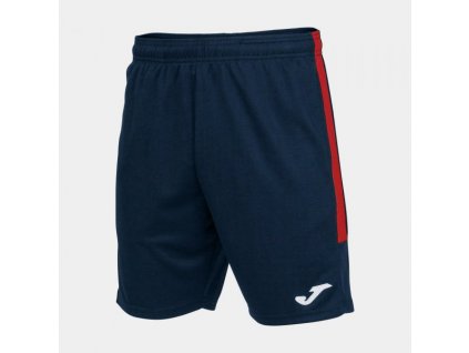 Pánské/Chlapecké sportovní šortky JOMA ECO CHAMPIONSHIP BERMUDA NAVY RED (Velikost L, Barva NAVY-RED)