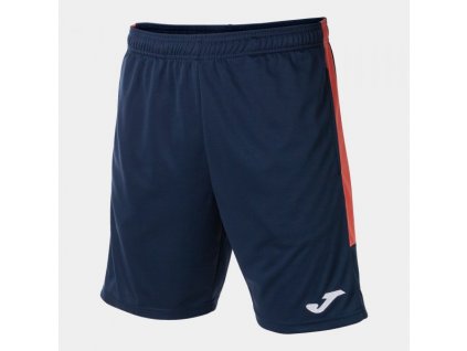 Pánské/Chlapecké sportovní šortky JOMA ECO CHAMPIONSHIP BERMUDA NAVY FLUOR ORANGE (Velikost 2XL, Barva NAVY)