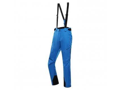 Pánské lyžařské kalhoty s membránou ptx ALPINE PRO OSAG electric blue lemonade