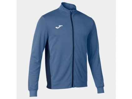Pánská chlapecká sportovní mikina JOMA WINNER II FULL ZIP SWEATSHIRT BLUE (Velikost S, Barva ROYAL)