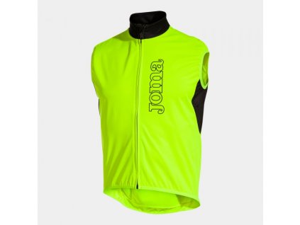 Cyklistická vesta JOMA CRONO VEST FLUOR YELLOW BLACK