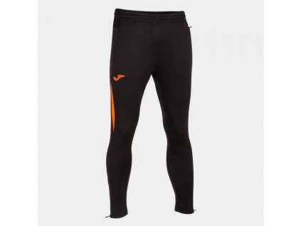 Pánské/Chlapecké sportovní tepláky JOMA CHAMPIONSHIP VII LONG PANTS BLACK ORANGE (Velikost 2XL, Barva BLACK-ORANGE)