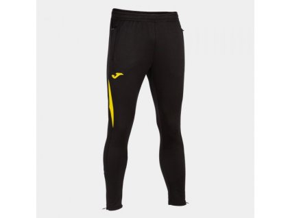 Pánské/Chlapecké sportovní tepláky JOMA CHAMPIONSHIP VII LONG PANTS BLACK YELLOW (Velikost 3XL, Barva BLACK-YELLOW)