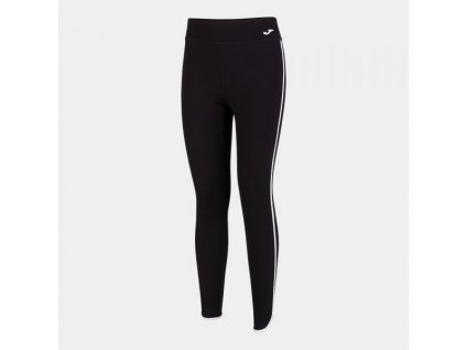 Dámské sportovní legíny JOMA COMBI TORNEO LONG TIGHTS BLACK WHITE (Velikost L, Barva BLACK-WHITE)