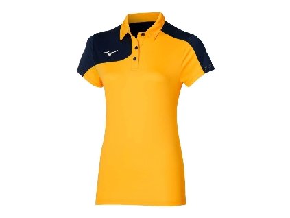 Dámské sportovní tričko Mizuno Kobe Polo W(M) Yellow Navy