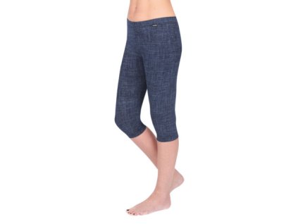 Dámské 3/4 džínové legíny LIVIA JEANS